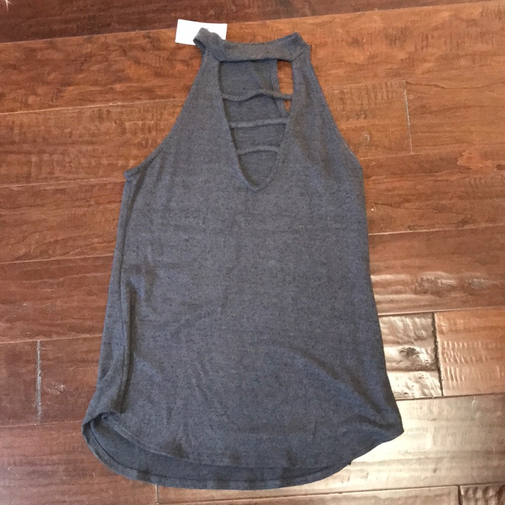 Charcoal tank fashion nova (M)
